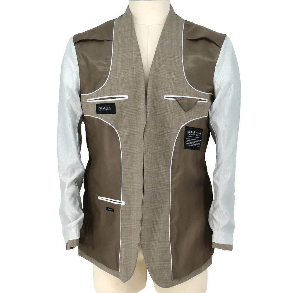 Kenneth Cole beige awearness length